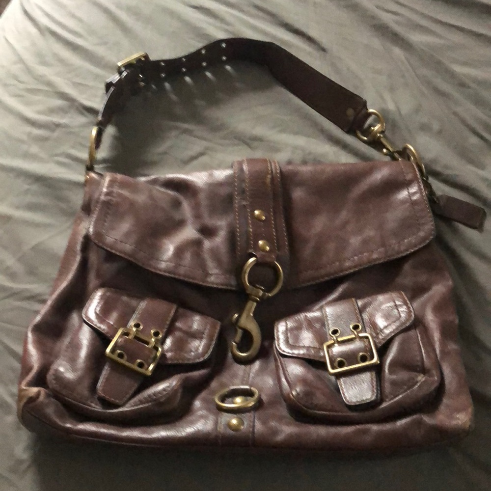 Coach leather bag